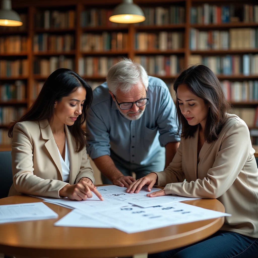 Small marketing team planning a content calendar around one core piece